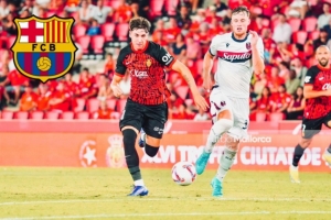 世体：巴萨仍对马洛卡19岁前锋多梅内克感兴趣，解约金400万欧